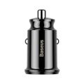 Baseus Grain nabíjačka do auta 2x USB 5V 3,1A (čierna)