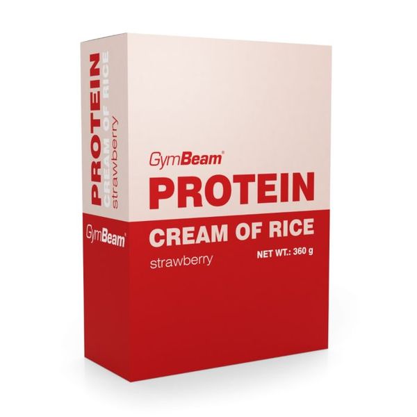 Proteínová ryžová kaša - GymBeam, jahoda