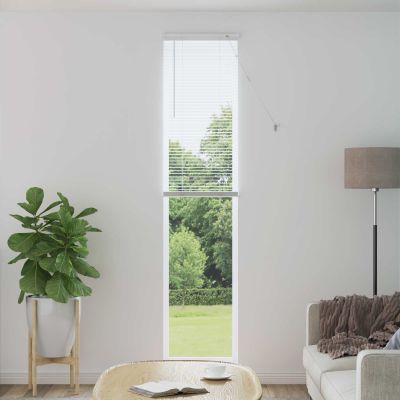 vidaXL Žalúzia Biely 213 x 50 cm 25 mm PVC