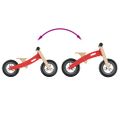 vidaXL Balančný bicykel pre deti červený