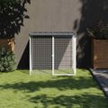 vidaXL Klietka pre kurčatá strecha antracitová 103x98x90 cm poz. oceľ