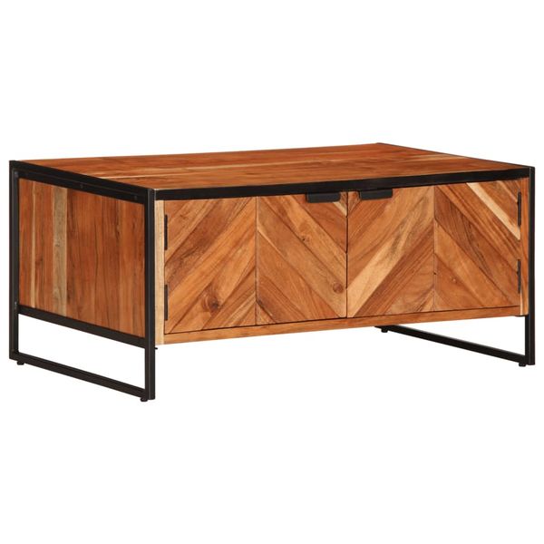 vidaXL Konferenčný stolík 90x55x40 cm akáciový masív