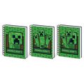 Zápisník Minecraft - Creeper 3D