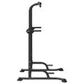 vidaXL Hrazda s dipom Čierna 102 x 95 x 210 cm