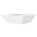 vidaXL Záhradný kvetináč 5 ks Biela 50 x 50 x 15 cm