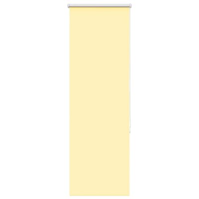 vidaXL Zatemňovacia roleta žltá 45x150 cm šírka látky 40,7 cm polyester