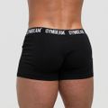 Pánske boxerky FIT Trunks 3Pack Black - GymBeam, veľkosť XL, 100% Polyethylene