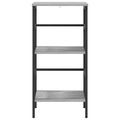 vidaXL Regál na knihy 2 úrovní 40 x 29,5 x 81 cm Kompozitné drevo