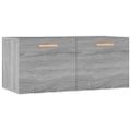 vidaXL Nástenná skrinka sivý dub sonoma 80x35x36,5 cm spracované drevo