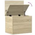 vidaXL Úložný box dub sonoma 60x42x46 cm kompozitné drevo
