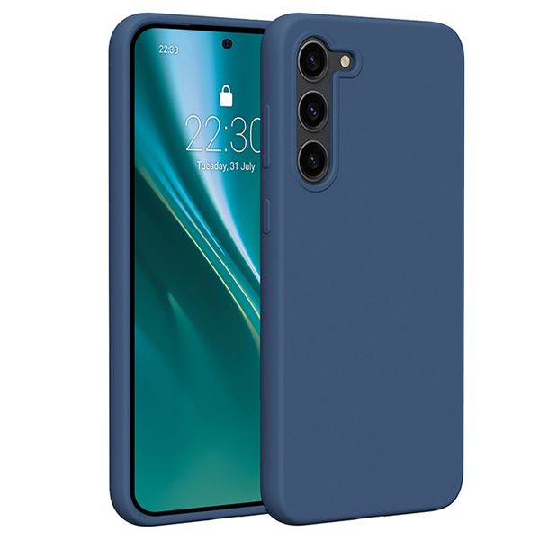 Etteri Silicone case pre Samsung Galaxy S23 Plus tmavomodrá