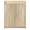 vidaXL Skriňa na topánky Dub sonoma 73,5 x 36 x 92 cm Kompozitné drevo