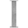 vidaXL Stojany na reproduktor 2ks betónové 30x30x95cm kompozitné drevo