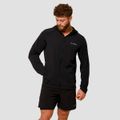 Bežecká bunda Pulse Black - GymBeam, veľkosť XXL, veľkosť oblečenia XXL