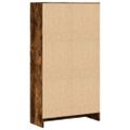 vidaXL Knižnica biela 60x24x109 cm kompozitné drevo