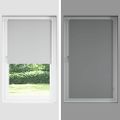 vidaXL roleta Blackout Black 135x130 cm Šírka látky 131,6 cm Polyester