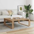 vidaXL Konferenčný stolík dub artisan 100x100x35 cm kompozitné drevo