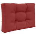 vidaXL Vankúš na vonkajšiu pohovku Polyester vínovo červená 60 x 60 cm