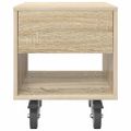 vidaXL Nočný stolík Sonoma dub 40,5 x 40 x 48 cm Kompozitné drevo