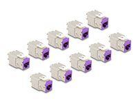 Keystone Modul RJ45 zásuvka do LSA Cat.6A tienený