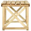 vidaXL Záhradný stôl 110x79x75 cm impregnovaná borovica