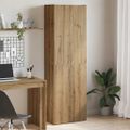 vidaXL Vysoká skrinka dub artisan 60x32x190 cm spracované drevo