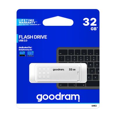 Flash disk GOODRAM USB 2.0 32GB biely