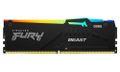 Kingston FURY Beast EXPO/DDR5/16GB/6000MHz/CL36/2x8GB/RGB/Black Operacní pamet, DDR5, 16GB (2x 8GB kit), 6000MHz, DIMM, CL36, RGB podsvícení