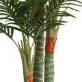 vidaXL Umelá palma s 3 kmeňmi zelená 180 cm PP