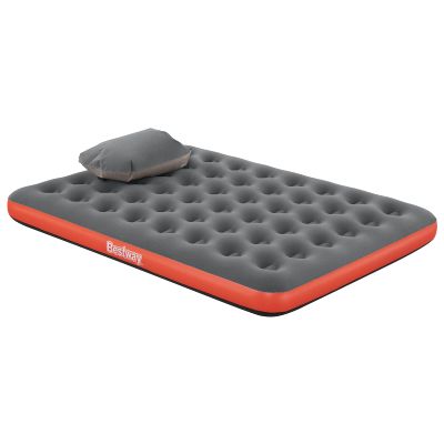 Bestway Vzduchový matrac 2-miestny 203 x 152 x 22 cm Šedá a červená