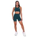 Športová podprsenka Ignite Dark Green - GymBeam, veľkosť L, veľkosť oblečenia L