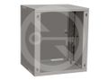 Rozvádzač nástenný skladaný SENSA LITE 12U 450mm, dvere plech, RAL 7035, SENSA-L-12U-545-21-G