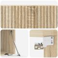 vidaXL Nástenná TV skrinka 59,5 x 41 x 30 cm Dub sonoma