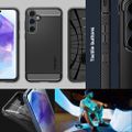 Puzdro Spigen Rugged Armor pre Samsung Galaxy A55 5G matné
