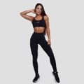 Dámske legíny FIT Black - GymBeam, veľkosť M, veľkosť oblečenia M