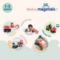 Magnetické zvieratká Magimals Wheely Lienka / Včela