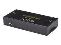 LCD & RS-232 - Cloner & Wiper (SATSASDUPE11) - Duplikátor pevných diskov / SSD - 1 pozícia (SATA-600 / SAS-2)
