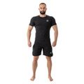 Pánske tréningové tričko DBX BUSHIDO Rashguard RS Black