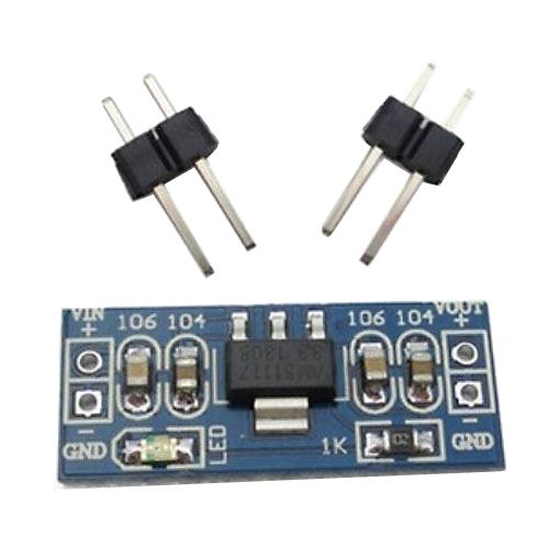 Napájací modul, stabilizátor napätia 3,3 V s AMS1117