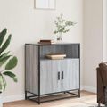 vidaXL Komoda sivá sonoma 68x35x76 cm kompozitné drevo