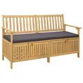 vidaXL Úložná lavička 2 -Seater 148 x 63 x 84 cm Obdĺžnikový