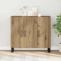 vidaXL Servírovacia skriňa Remeselný dub 90 x 34 x 80 cm