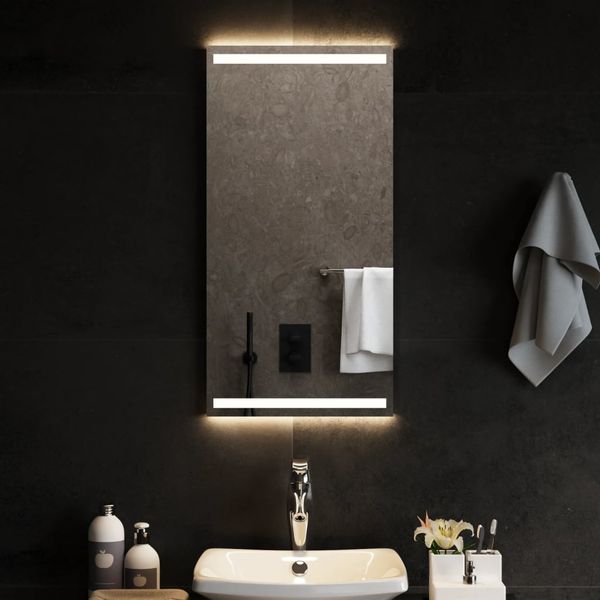 vidaXL LED kúpeľňové zrkadlo 40x80 cm