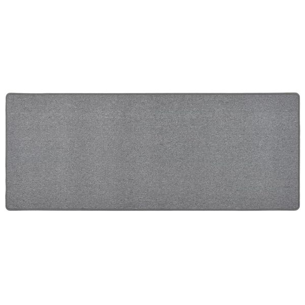 vidaXL Kobercový behúň tmavo sivý 80x200 cm