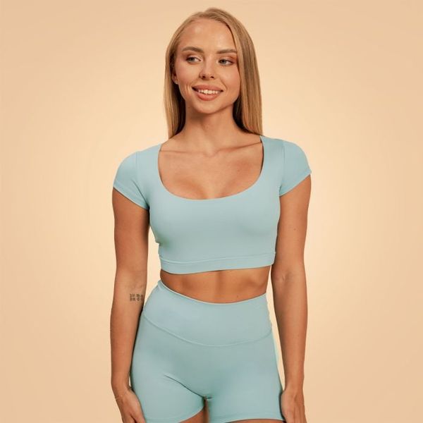 Dámske tričko Sense Storm Blue - BeastPink, veľkosť M, veľkosť oblečenia M