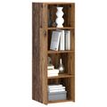 vidaXL Highboard Staré drevo 40 x 41 x 124 cm Kompozitné drevo