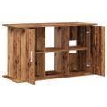 vidaXL Stojan na akvárium staré drevo 101x41x58 cm kompozitné drevo