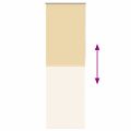 vidaXL Roleta Zatemnenie Béžová 85x230 cm Šírka látky 80,7cm Polyester