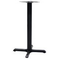 VidaXL Bistro Table Noha Čierna 56x56x72 cm Liatina