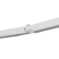 vidaXL Rám markízy Biela 350 x 250 cm Hliník